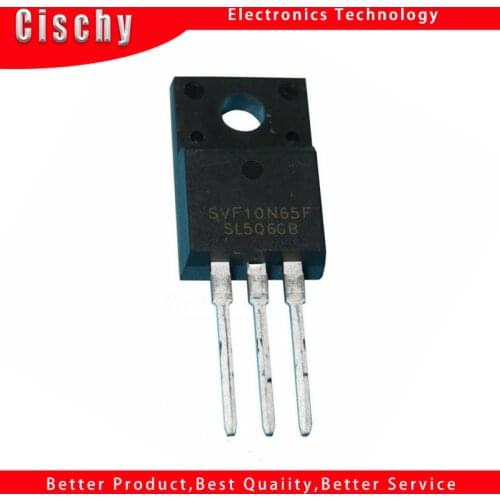 5pcs/lot SVF10N65F SVF10N65 10A 650V TO-220F In Stock