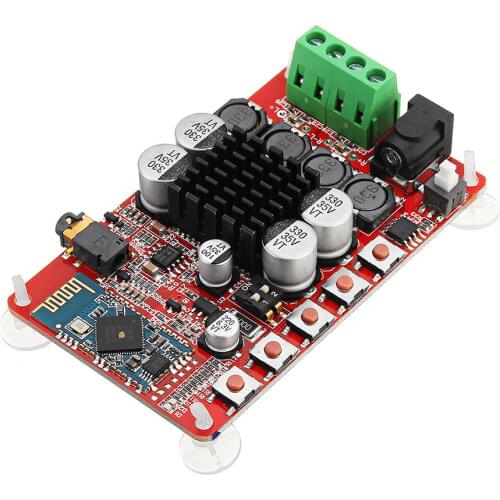 50W+50W TDA7492 CSR8635 Wireless bluetooth 4.0 Audio Receiver Amplifier Board NE5532 Preamp