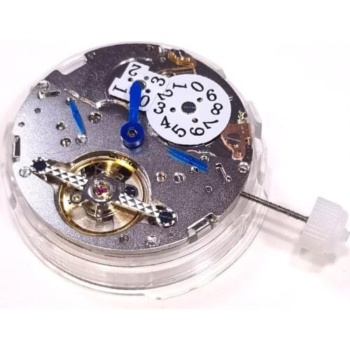 Watch Accessories Automatic Mechanical Movement accessories For Shanghai LB20 Small Window 5 Hands 12 Point Calendar Brand new
