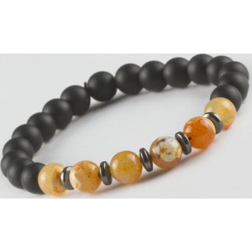 Ceyt-Matt Onix Natural Stone Bracelet