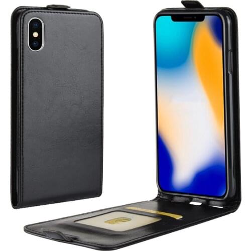 Brand gligle R64 pattern up and down open leather cover case for iPhone 9 Plus case shell bags
