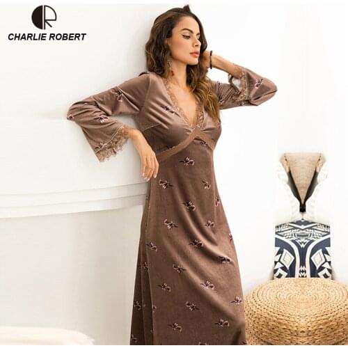 Женские повседневные платья CHARLIE ROBERT China At AliExpress