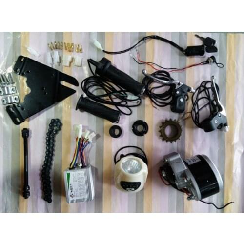 DC 24V 250W DIY 22" - 28" brush gear motor electric bicycle kit electric bike conversion kit bicicleta electrica