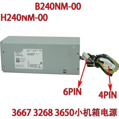 For Dell L240ES-00 B240AM-02 AC240AM H240AS Desktop 6-pin small power supply