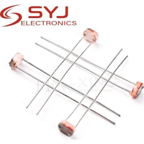 20pcs/lot 5516 5537 5528 5549 5539 light dependent resistor photoresistor resistor photosensitive resistance