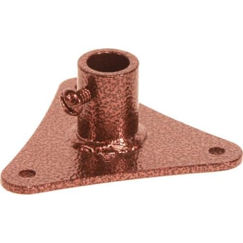 Metal Weathervane Fence Mount Wind Direction Indicator Garden Stake Decor