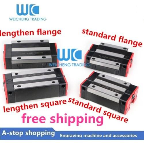 HGH35CA HGW35CC HGH35HA HGW35HC slider block match use 35mm HGR35 linear guide rail HGH35CA head guide for CNC diy parts