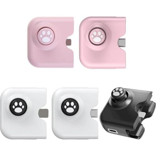 E5BF Professional Game Controller Type-C Mobile Gamepad Phone Smartphone Tablet Joystick Grip Rocker With Charging Port