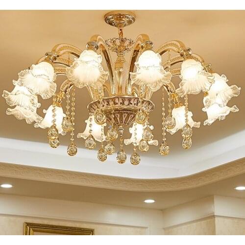 Luxury modern A/B E14 chandelier Residential living room dining room bedroom study lamp commercial lighting