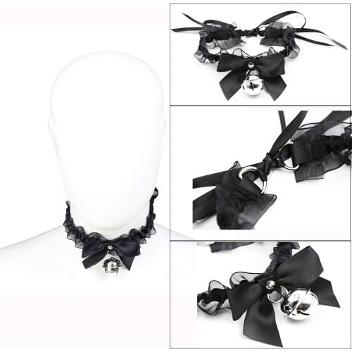 Sex Toys For Couples BDSM Bondage Collar With Bells Slave Restraints Sex Game For Women Erotic bdsm Toys Adults Party