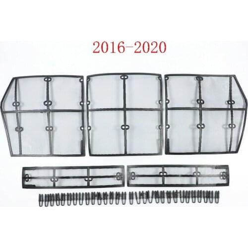 Stainless Car Insect Screening Mesh Front Grille Net For 2008-2018 2019 2020 Toyota Land Cruiser 200 LC200 FJ200 Accessories