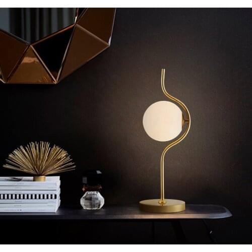 Nordic creative led bedroom small table lamp study desk college dormitory reading work plug-in bedside lamp