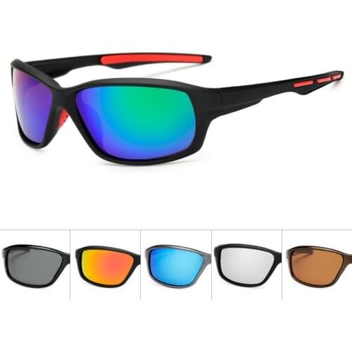 Fashion Polarized Sunglasses Men Women Driving Black Frame Eyewear Male Sun Glasses UV400 Cycling Sunglasses