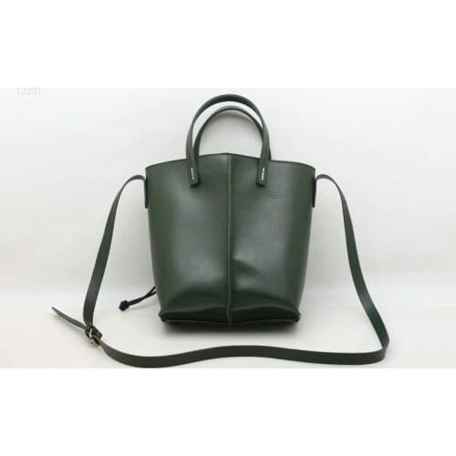 Famous brand MINI bucket messenger bag women genuine leather shoulder bag lady cow leather Cube original design cross body bag