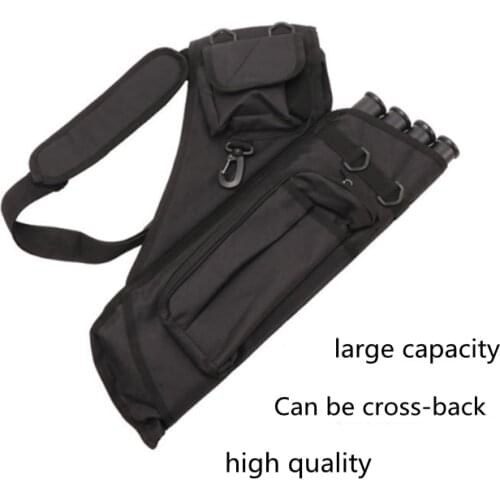 High quality archery supplies recurve bow arrow shooting target hunting archery 4 tube 52x15cm quiver shooting equipment