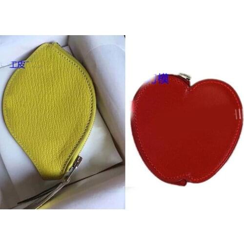 Japan Steel Blade Handmade Leather Knife mold fruit coin bag wallet Leathercraft Hollow Punch Knife Mould Template