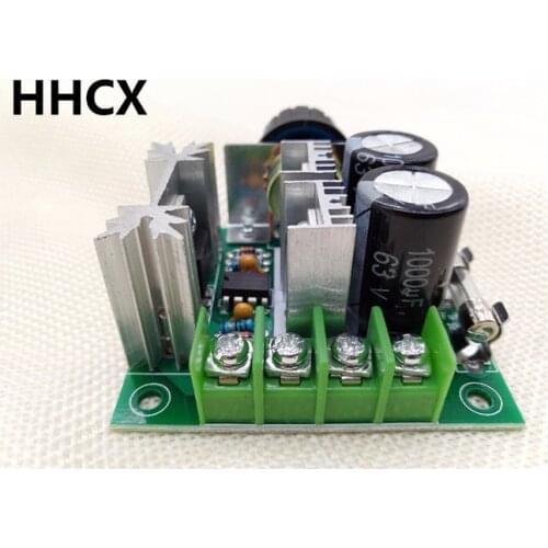 1PCS/LOT High Efficiency 12V-40V 10A PWM Stepless Speed Regulating Switch for DC Motor Speed Regulating Pump