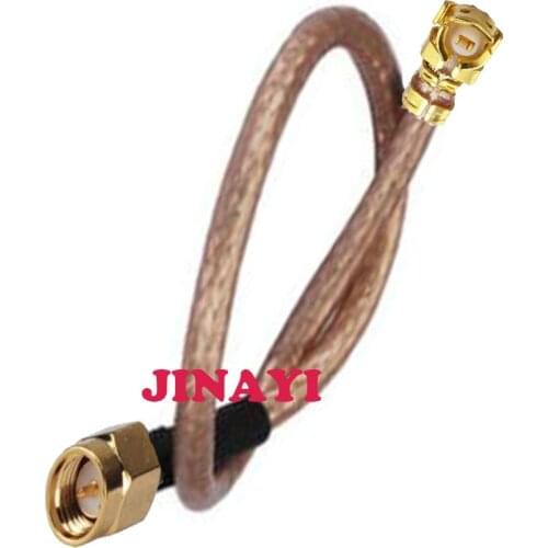 10pcs 10cm 15cm RG178 Extension pigtail Cable SMA plug Male to U.FL IPX connectors RG178 cable for Wifi router 30cm