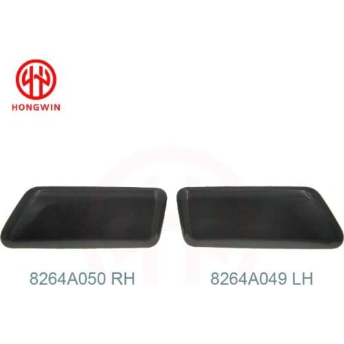 8264A049,8264A050 Front Bumper Left & Right Headlight Washer Jet Nozzle Cover Cap For Outlander XL 2006 2007 2008 2009 2010