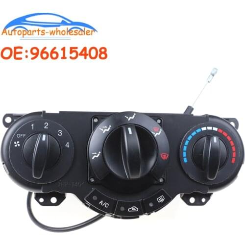 96615408 For Buick Excelle Wagon HRV For Chevrolet Lacetti Optra Nubira Daewoo Car AC Heater Panel Climate Control Switch Assy