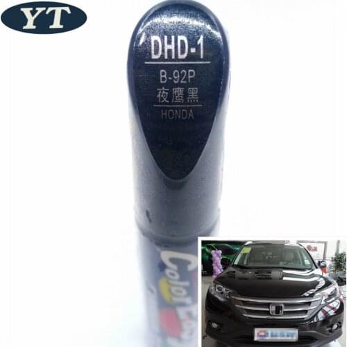 Car scratch repair pen, auto brush paint pen BLACK color for Honda ACCORD, Fit City Odeysey HRV CR-V Spirior Civic