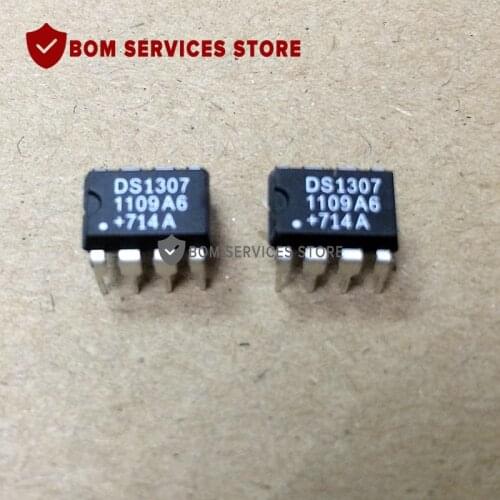 Fast Delivery 10PCS DS1307 DIP8 DS1307N Clock IC