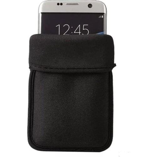 Black Neoprene Protective Pouch Bag Universal For Meizu M5S M5C M5 M6 Note Nokia 1 Plus 6.1 4.2 Moto Oneplus 6 7 Zenfone 5 Case