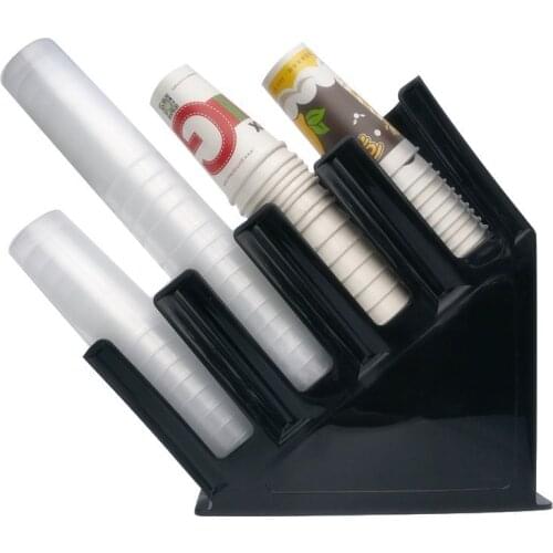 SHGO HOT-Cup Holder for Coffee and Milk Tea Shops, Cup Holder for Take Plastic Paper Cups and Place Disposable Cups