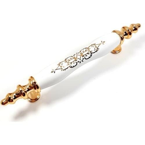 Koçsan Asos Porcelain Handle Cabinet Drawer Furniture Kitchen Handle 96 mm