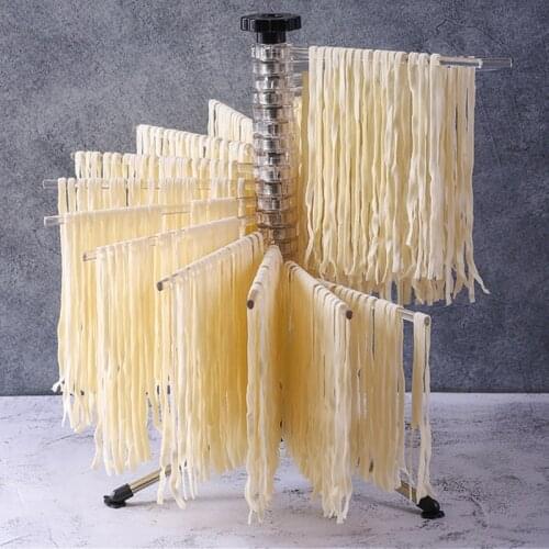 Kitchen Foldable Folding Fan Shelf Fresh Pasta Dryer Multi-Arm with Pasta Drying