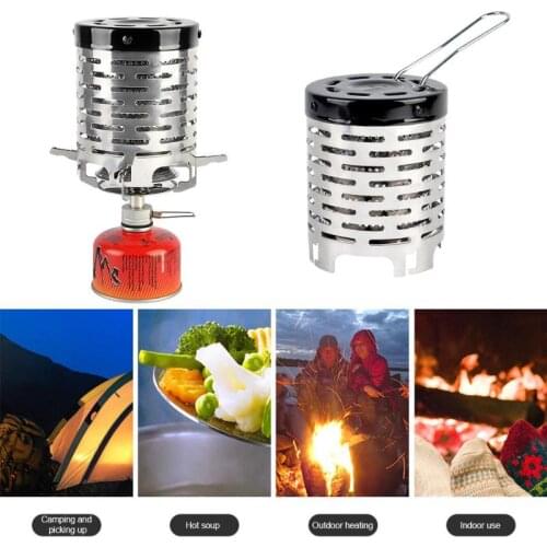 Mini Heater Outdoor Travel Camping Equipment Warmer Heating Stove Tent Radial Flame Heating Cover