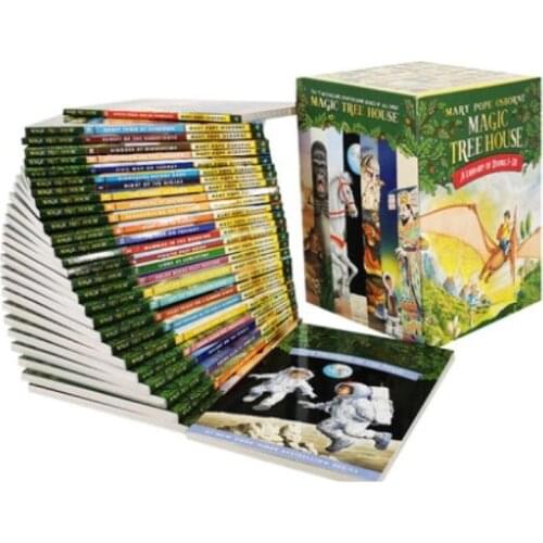 NEW 24 Stories Books Magic Tree House Merlin Missions 1-24 English Reading Story Books Children Adventure Science Chapter Book