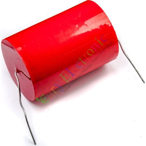 Wholesale and retail 1pc MKP 250V 68uf long copper leads Axial Electrolytic Capacitor audio amp part free shipping