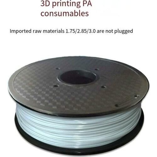 PA Nylon 3D Printing Filament 1kg High Toughness FDM Material Line 1.75/2.85 BEST SELLERS SELL High-quality Cheapest Black White