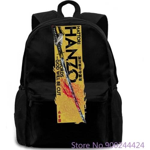 Hattori Hanzo LOGO Bill Tarantino Kill Movie Quentin S-3XL Cool Casual Pride Men Unisex New Fashion T backpack