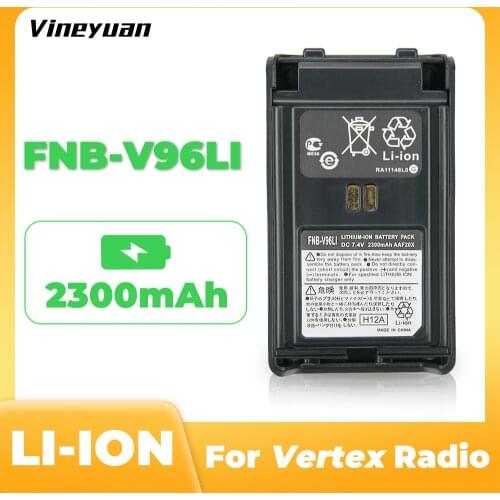 Replacement Vertex Battery for VX350 VX351 VX354 VX-350 VX-351 VX-354 Radio FNB-V96LIA Li-ION