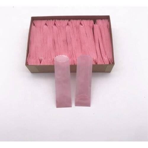 Glassines Stamp Waxed Moisture Resistant Bags Pink 600 count