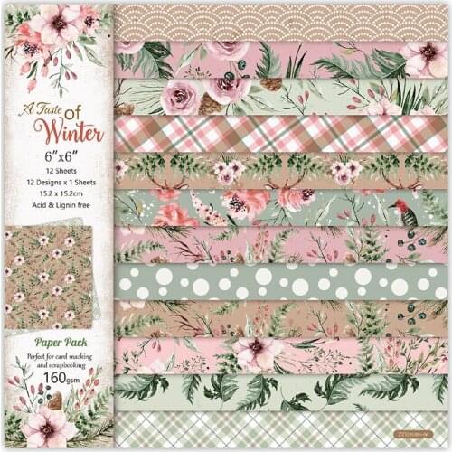 12 Sheets love is everlasting Scrapbooking Pads Paper Origami Art Background Paper Card Making DIY Scrapbook Paper Craft