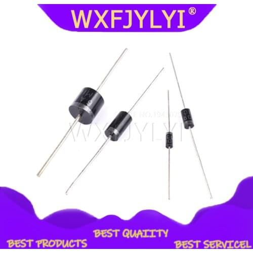 20PCS 1N5408 1N5404 1N5401 1N5822 1N5818 UF5408 UF5402 6A10 10A10 Rectifier Diode DO-27