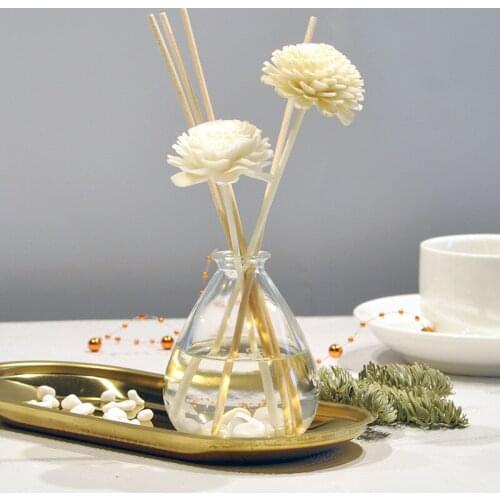 100ml Aroma Diffuser with Natural Reed Sticks and Dried Flower Bamboo/Shangri-la/Bluebell/Freesia/Lemongrass/Encounter, etc