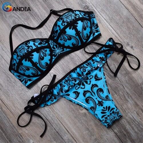 BANDEA sexy brazilian bikini 2019 swimwear women swimsuit biquini push up bikinis set bathing suit maillot de bain femme HA953