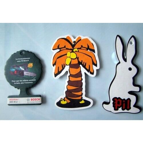 Free Shipping Via Fedex or DHL , Wholesale Paper Air Freshener ,car perfume,Bulk Paper Car Freshener Car Scent