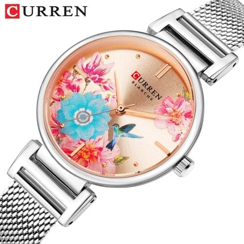 CURREN Brand Luxury Women Watches Waterproof Fashion Ladys Watch for Woman Ladies Wrist Watch Relogio Feminino Montre Femme