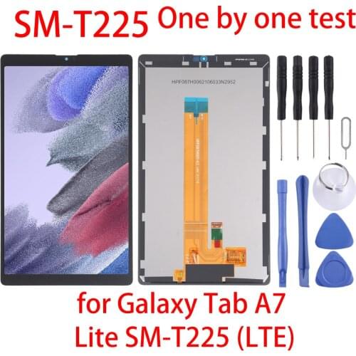 For Galaxy Tab A7 Lite LCD Screen and Digitizer Full Assembly for Samsung Galaxy Tab A7 Lite SM-T225 (LTE)