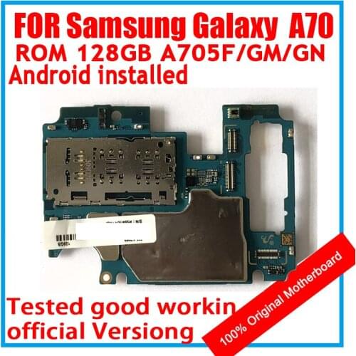 For Samsung Galaxy A70 A705GM/A705F/A705GN motherboard with chip test mainboard Android system replac logic board