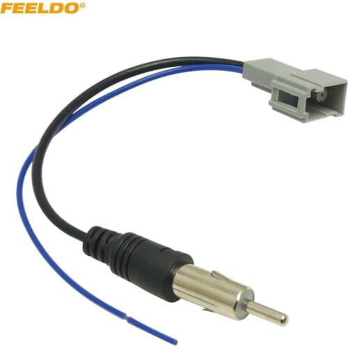 FEELDO 1Pc Car Antenna Adapter Motorola male Plug to female for Honda City Aftermarket Radio Stereo #1562