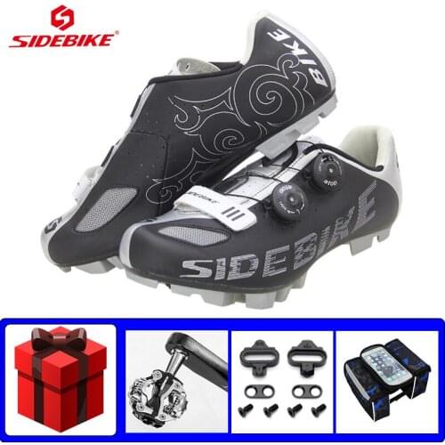 Pro MTB Cycling Shoes Men Mountain Bike Sneakers Add Pedals Self-locking Breathable Riding Bicycle Footwear Outdoor Flat Shoes