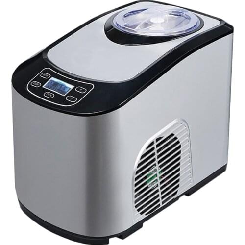 Mini Ice Cream Machine Household Intelligent Ice Cream Maker Machine 1.5L Capacity Ice Cream Makers Full Automatic Household