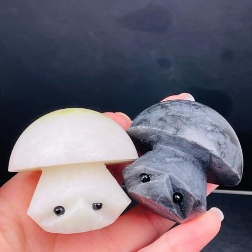 Natural Jade Minerals Crystal Hand Made Hedgehog For Home Decoration As Gift