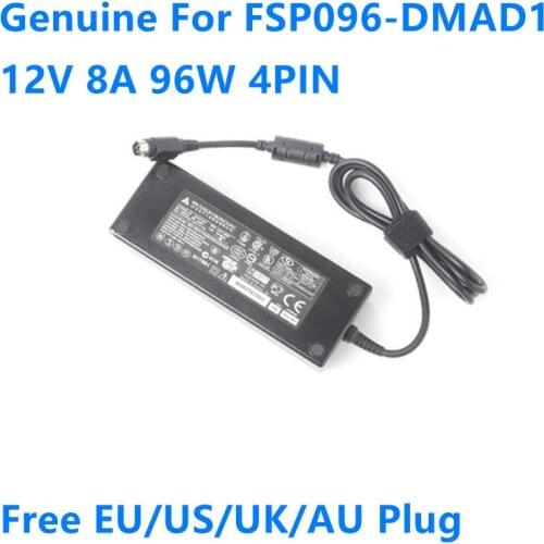 Genuine Delta ADP-96W 12V 8A 96W 4PIN FSP096-DMAD1 AC Adapter For QNAP TS-419P II NAS Qnap TS-419P DPS Z21400E-A2 Power Charger